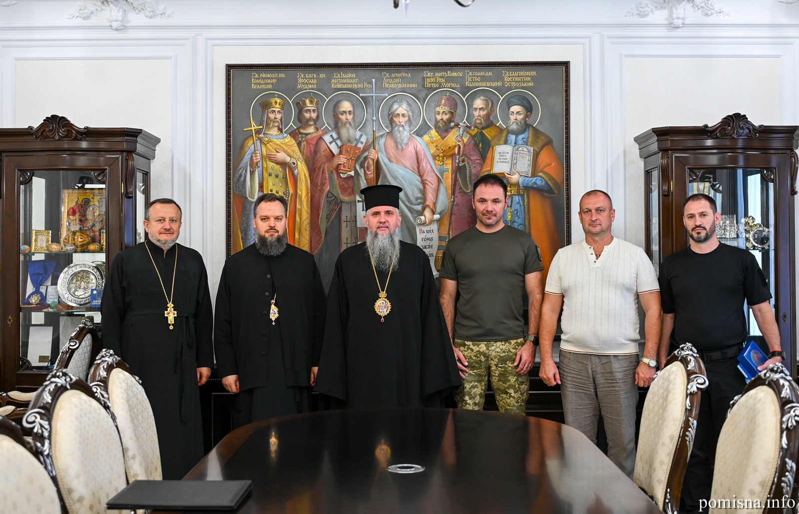 Предстоятель провів зустріч із в.о. голови Київської міської військової адміністрації Андрієм Ткачовим