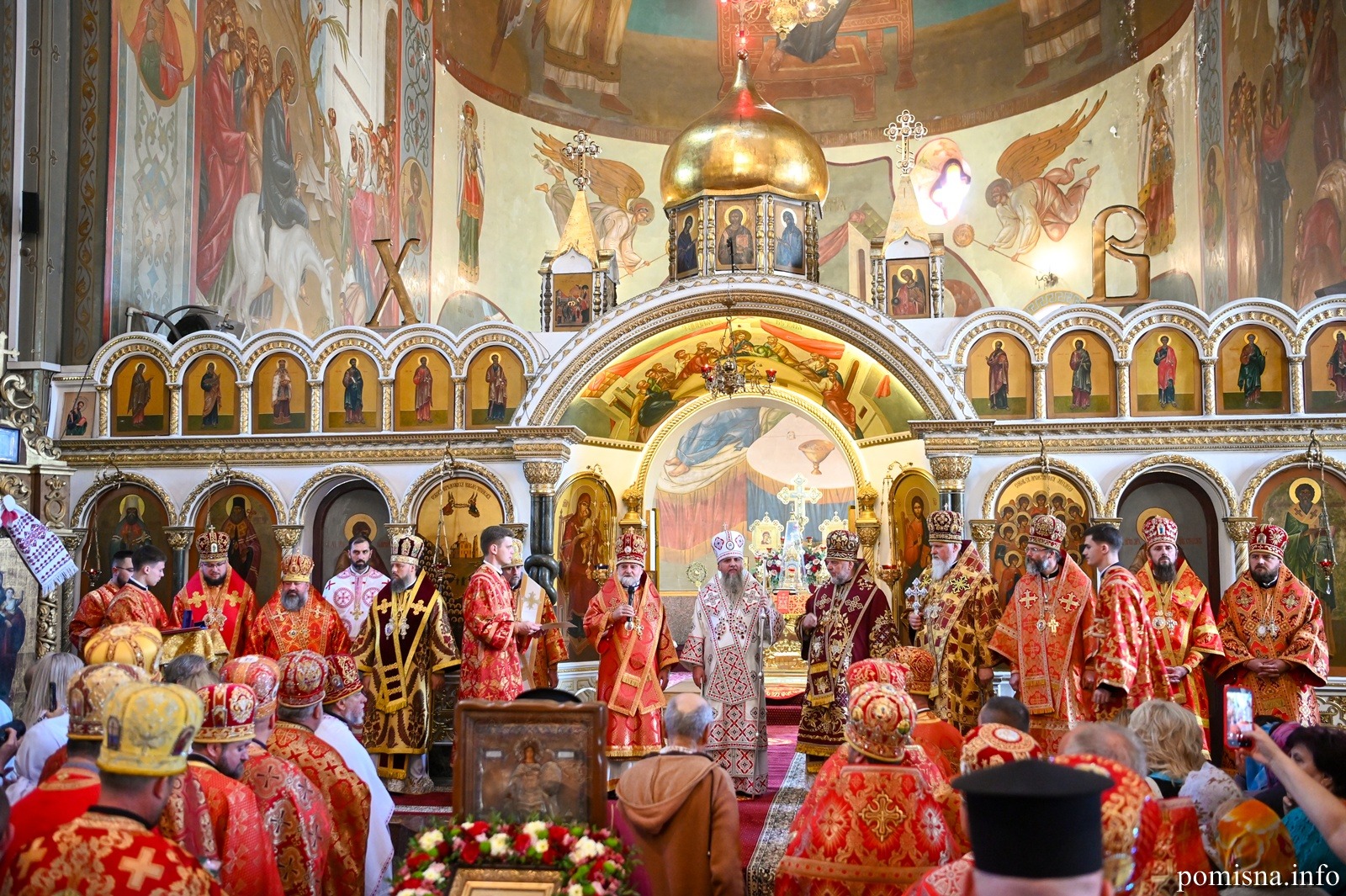 У Черкасах Митрополит Епіфаній звершив літургію на пам’ять преподобномученика Макарія
