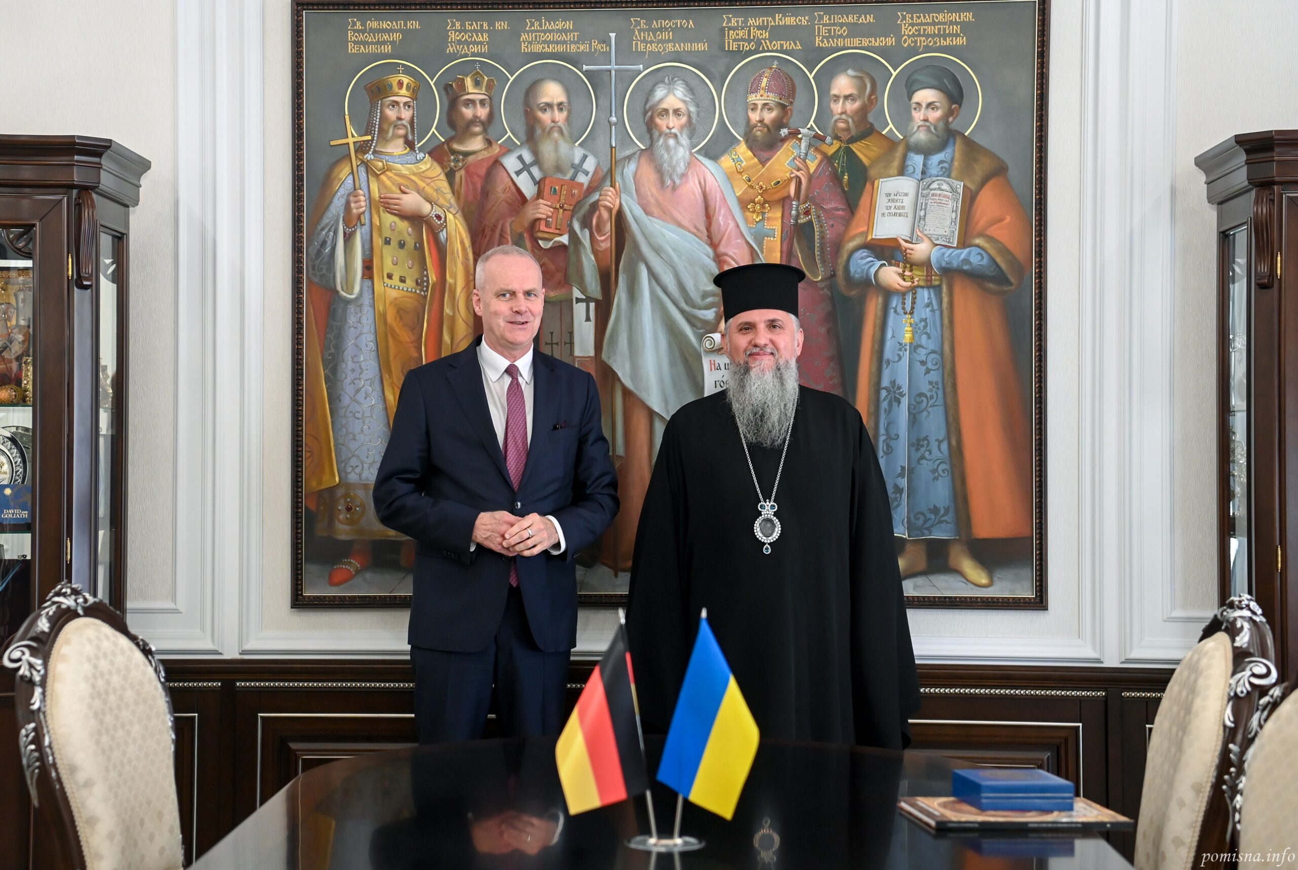Відбулася зустріч Предстоятеля та Посла Німеччини в Україні